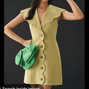 Maeve button down Peter Pan collar dress